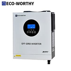 ECO-WORTHY 5000W 48V Hybrid Solar Inverter $374 + Free S&H