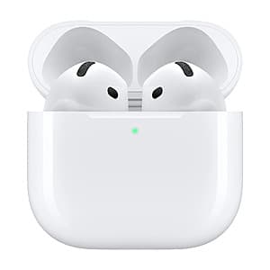 Apple AirPods 4 Wireless Earbuds w/ USB-C Charging Case $80 + Free Shipping