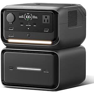 EF ECOFLOW River 3 Plus 286Wh Power Station + EB600 572Wh Extra Battery + Pegboard $359 + Free S&H