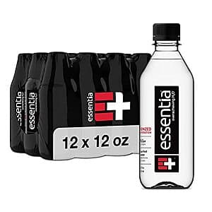 12-Pk 12-Oz Essentia Ionized Alkaline Water $6.05 or less w/ S&S