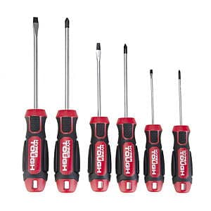 6-Pc Hyper Tough Screwdriver Set $7.45 + Free Pickup