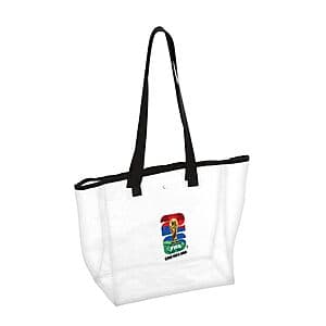 Clear HONAV FIFA 2026 Stadium Bag with FIFA branding, meeting official stadium requirements for event entry.