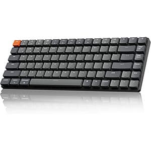 Keychron K3 V2 84-Key Wireless / Wired Backlit Mechanical Keyboard (Red Switches) $40 + Free S&H w/ Prime