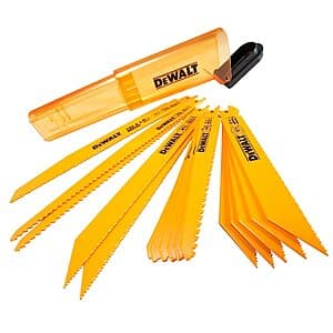 16-Pk DeWALT ToughCase Bi-metal Wood/Metal Reciprocating Saw Blade Set $18 w/ Subscription + Free S&H