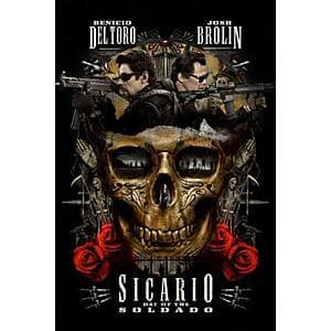 Sicario: Day of the Soldado (2018) (4K UHD Digital Film) $5
