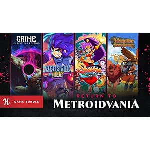 8-Item Return to Metroidvania Game Bundle (PCDD): Monster Sanctuary $14 & More