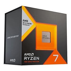 AMD Ryzen 7 7800X3D 4.2GHz 8-Core/16-Thread AM5 Desktop Processor $280 + Free Store Pickup