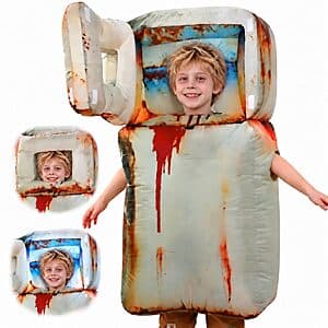 Skirfy Kids Inflatable Refrigerator Halloween Costume $16