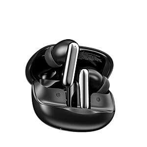 wegear Hybrid Active Noise Cancelling Wireless Earbuds (Black or White) $10
