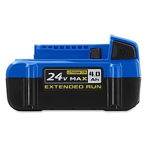 Kobalt 24-V Batteries: 2Ah $20, 4Ah $39 + Free Shipping on $35+