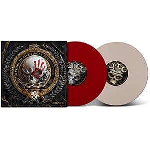 Five Finger Death Punch Best Of - Volume 2 double vinyl in exclusive blood and bone colored pressing with indie exclusive packaging.