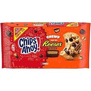 Select Accounts:14.25Oz Chips Ahoy Choco Chip Cookies w/ Reese's Peanut Butter Cups $2.80 w/ Subscribe & Save