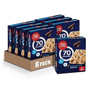 8-ct 6-pk Fiber One 70 Calories Soft-Baked Bars (Cinnamon Coffee Cake) $11.10 w/ Subscribe & Save