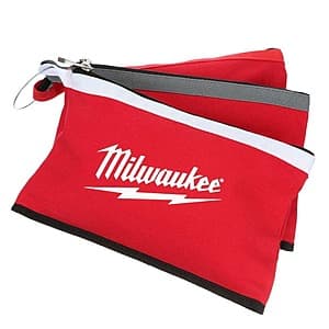 3-Pack Milwaukee 12" Zipper Tool Bag $17.95 + Free Shipping