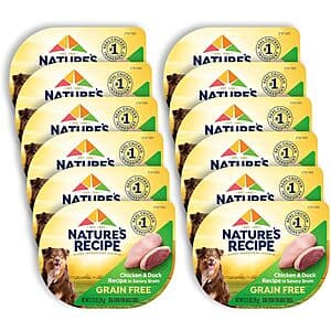 Select Accounts: 12-Pack 2.75-Oz Nature's Recipe Wet Dog Food (Chicken & Duck) $5.75 w/ Subscribe & Save