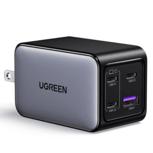 UGREEN Nexode 4-Port up to 65W GaN Wall Charger w/ 3x USB-C, 1x USB-A $24.50