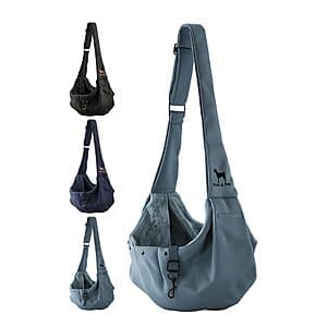 Noah & Paw Small Dog Sling Carrier (5-18lb, Twill or Demin) $18.60 & More