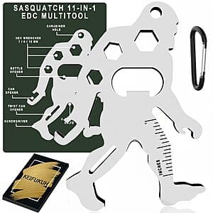 11-in-1 KEIFUKUH Sasquatch EDC Multitool $5