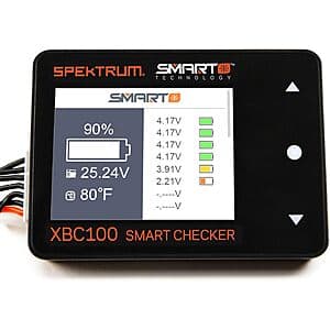 Spektrum XBC100 Smart Battery Checker & Servo Driver for RC: SPMXBC100 $30