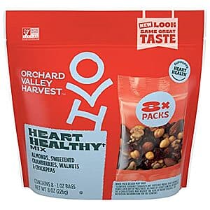 8-pk 1-oz Orchard Valley Harvest Heart Healthy Mix $2.70 w/ Subscribe & Save