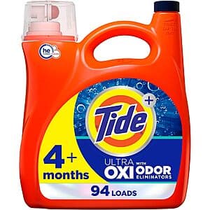 132-Oz Tide Liquid HE Compatible Laundry Detergent (Various) 4 for $55.45 w/ S&S + Free S&H