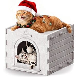 Prime Members: Apasiri Scratch Resistant Indoor Cat House (various) from $12 + Free Shipping