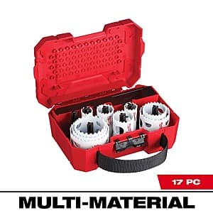 17-pc Milwaukee Hole Dozer Bi-Metal Hole Saw Set $56.75 + Free S&H