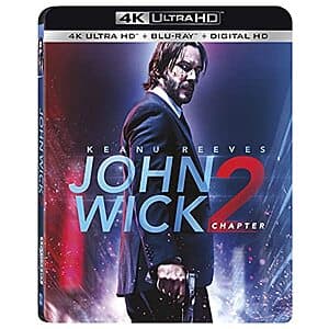John Wick: Chapter 2 (4K Ultra HD + Blu-ray + Digital HD) $6.50