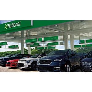 National Car Rental: Base Weekend Rate Offer: Eligible Rental Vehicles Up to 20% Off (Book thru 12/28)