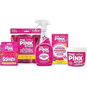 Select Accts: 7-Pc Stardrops The Pink Stuff Bathroom Cleaning Kit $14.20 w/ S&S