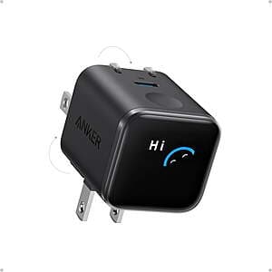 45W Anker Nano USB-C GaN Smart Display Fast Wall Charger $26 + Free S&H