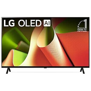 65" LG OLED65B4PUA B4 Series OLED Smart TV (2024) $1000 + Free Shipping