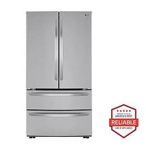 LG Partner Store: LG 29 cu. ft. 4-Door French Door Refrigerator w/ Double Freezer $655.50 + Free S&H