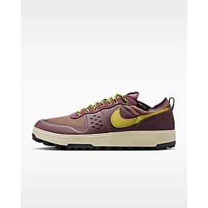 Nike Men's C1TY Premium Cordura shoe in multiple colorway options including Tattoo, Mink Brown, Light Violet Ore, Sonic Yellow, Cargo Khaki, Medium Olive, Light Army, Spruce Aura, Black, Anthracite, and Dark Grey.