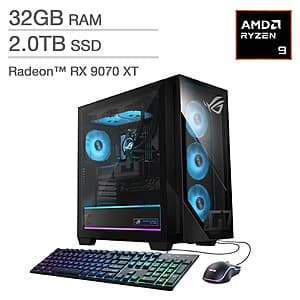 Costco Members: ASUS ROG GM700 Desktop: Ryzen 9 9950X3D, RX 9070 XT, 32GB DDR5 $2015