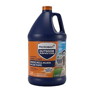 1-Gal Microban Outdoor Surface Care Multipurpose Foaming Cleaner $12