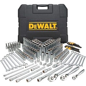 Prime Members: 204-Piece DeWALT Mechanics Tools Kit and Socket Set $137.50 + Free Shipping