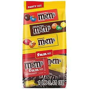 19.41-Oz M&M'S Milk Chocolate Fun Size Variety Pack $6.15 w/ Subscribe & Save