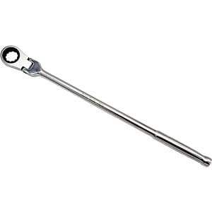 Astro Tools 18' Extra-Long Flex Head Ratchet Wrench for 1/2" Nano Sockets $25