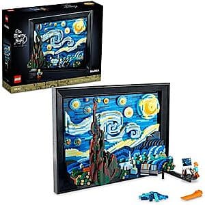 2316-Piece LEGO Ideas Vincent van Gogh The Starry Night Building Set $136 + Free S/H