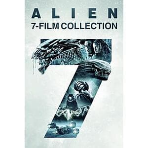 Alien 7-Film Collection (4K UHD / HD Digital Films) $35