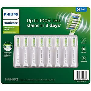 Select Sam's Club Stores: 8-Ct. Philips Sonicare W3 White Replacement Brush Heads $14.90 (In-Store Only)
