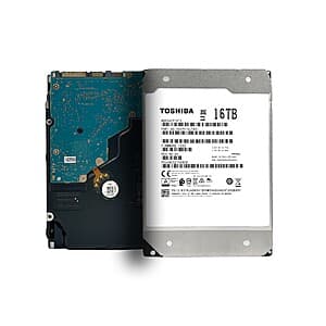 Refurbished: 16TB Toshiba Enterprise 7.2K RPM SATA 3.5" Internal HDD $150 + Free Shipping
