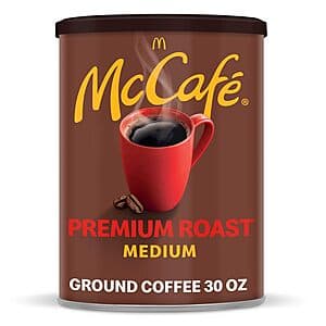 30-Oz McCafe Premium Roast Ground Coffee (Medium Roast) 2 for $20 w/ Subscribe & Save