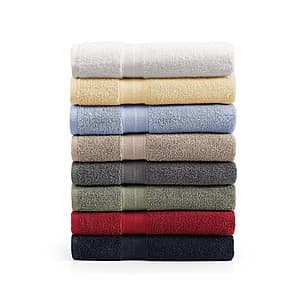 Tommy Hilfiger Home Modern American Cotton Bath Towels (Various) $7 & More + Free Store Pickup