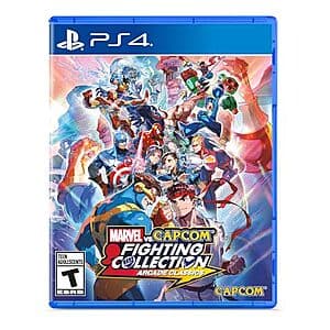 Marvel vs. Capcom: Fighting Collection: Arcade Classics (PS4) $17.95