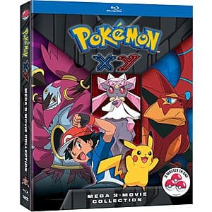 Pokémon XY Mega 3-Movie Collection (Blu-ray) $13.40