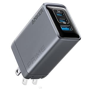 Anker Prime GaN 3-Port up to 100W Wall Charger w/ 2x USB C, 1x USB A $42 + Free Shipping