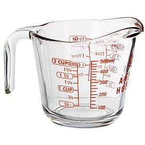 Anchor Hocking Glass Measuring Cups: 4-Cup $5.15,1-Cup $2.75, 2-Cup $3.95 + Free Pickup