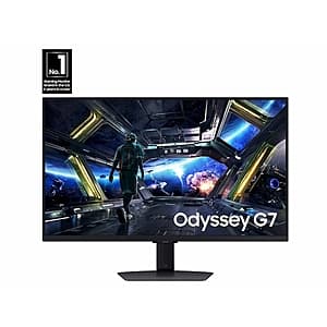 Samsung EDU/EPP: 32" Odyssey G7 4K UHD IPS 144Hz HDR Smart Gaming Monitor $430 & More + Free Shipping
